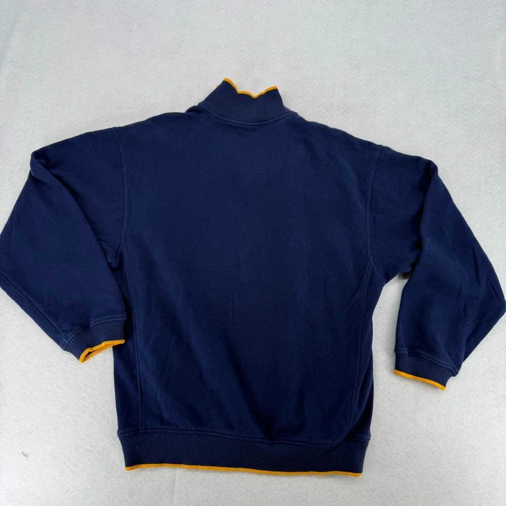 VTG Nike Team‎ Nashville Predators 1/4 Zip Sweatshirt Mens M NHL Hockey Y2K